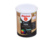 Лак акриловый Alpina АКВА Лак для стен и потолков шелковисто-матовый 2,5 л/2,50 кг