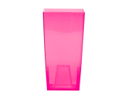 Горшок для цветов Prosperplast DURS125P-CPR9 (прозрачно-розовый)