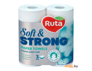Бумажные полотенца Ruta "Soft Strong" 2 рулона