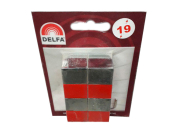 Комплект наконечников Delfa Сигма арт. СН-90570177 (хром, красный)