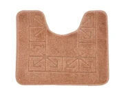 Коврик Banyolin U-type (60х50 см, цвет: коричневый)