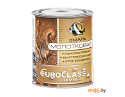Эмаль с молотковым эффектом Euroclass чёрная (46-505) 0,8 кг
