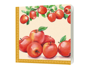 Салфетки трехслойные Bgreen Наливные яблочки 33х33 см (20 шт.)