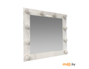 Зеркало Garda 5/1_600_PVC (без лампочек) белая глазурь
