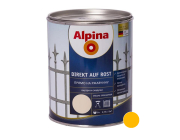 Эмаль Alpina прямо на ржавчину RAL1021 желтый 750 мл/0,705 кг