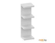 Полка настенная Mebelain Фора 100Е (00753) белый 96,6x30x26,7 см