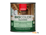 Защитная декоративная пропитка для дерева Neomid Bio Color Classic 0,9 л (орех)