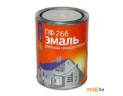 Эмаль для пола Эконом ПФ-266 золотисто-коричневая 0,8 кг