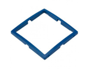 Рамка декоративная для розеток или выключателей Bylectrica Юлиг Уют (синяя)