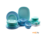 Набор посуды Luminarc Diwali turquoise/blue (Q0004) 38 пр.