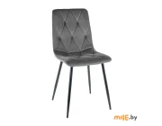 Стул Signal Tom Velvet Bluvel 14 (серый, чёрный)