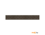 Садовый бордюр Multy Home "Bricks" коричневый (150х1200 мм)