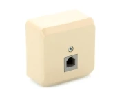 Розетка телефонная Schneider Electric Etude TELA-001K кремовый