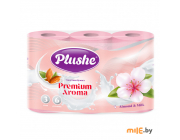 Туалетная Бумага Plushe Premium Aroma Almond & Milk (6 шт.)