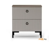 Тумба прикроватная Black Red White Domenica KOM2S