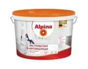 Краска ВД-ВАЭ Alpina Экстрабелая интерьерная белая 10 л