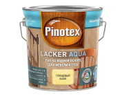 Лак Pinotex Lacker Aqua 70 глянцевый 2,7 л (прозрачный)