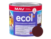 Эмаль Ecol ПФ-115 шоколадная 2 кг