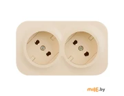 Розетка моноблок с предварительным подключением Legrand Quteo 782261 (слоновая кость)