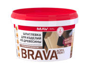Шпаклевка МАВ BRAVA ACRYL PROFI-1 0,7 кг (белый)