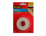 Лента 3M Scotch двусторонняя  9536-W (2 м х 12 мм)