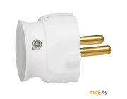 Вилка ультраплоская Legrand 16А 2Р (050183)