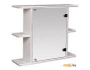 Шкаф подвесной зеркальный Бел-Гаммари Гамма-15 правый (белый)