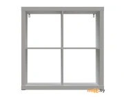 Стеллаж Mebelain (00029) Фора 4 белый 76x76x38 см