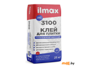 Клей для плитки повышенной фиксации Ilmax 3100 25 кг