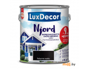 Краска-антисептик для дерева LuxDecor Njord Полярная ночь 2,5 л