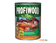 Защитно-декоративное покрытие для древесины Profiwood красное дерево 0,75 л / 0,7 кг