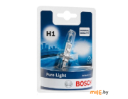 Автолампа Bosch H1 12V 55W PURE LIGHT