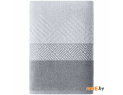 Полотенце махровое Verossa Estetica 3 50x90 см (серый, светло-серый)