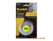 Лента двусторонняя прозрачная акриловая 3M VHB Scotch 100-F (9 мм x 2 м)