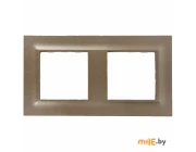Рамка на 2 поста Legrand Structura (764112) шампань