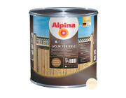 Лазурь акриловая Alpina для дерева (Alpina Aqua Lasur fuer Holz) белая 0,75 л / 0,782 кг