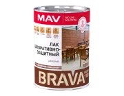 Лак Brava 1120 глянцевый 0,9 л (прозрачный)