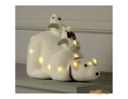 Фигура световая Luazon Lighting Медведь с пингвинами (4843992)