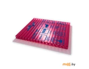 Сотовый поликарбонат Kinplast Eco-plast (гранат) 2100x6000