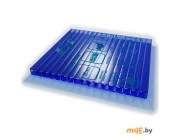 Сотовый поликарбонат Kinplast Eco-plast (синий) 2100x6000