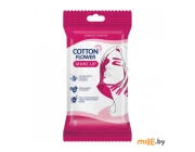 Влажные салфетки Cotton Flower Make Up 15 шт.