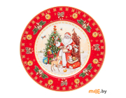 Тарелка обеденная Lefard Дед Мороз (85-1719) 27 см