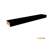 Интерьерная рейка МДФ Stella Бриона Black Edition 16x40x2700 мм