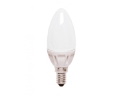 Лампа светодиодная LED C37 7W E14 3000K