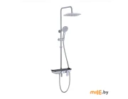 Смеситель для ванны с верхней душевой лейкой Lemark Tropic LM7012C