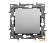 Переключатель проходной Legrand Etika 672405 алюминий