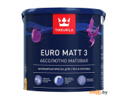 Краска под колеровку Tikkurila Euro Matt 3С 2,7 л