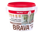 Грунтовка Brava под акриловую краску Mav Acryl 04