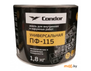 Эмаль Condor ПФ-115 бирюзовая 1,8 кг