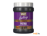 Состав лессирующий матовый с эффектом чернения VGT Patina 0,2 кг